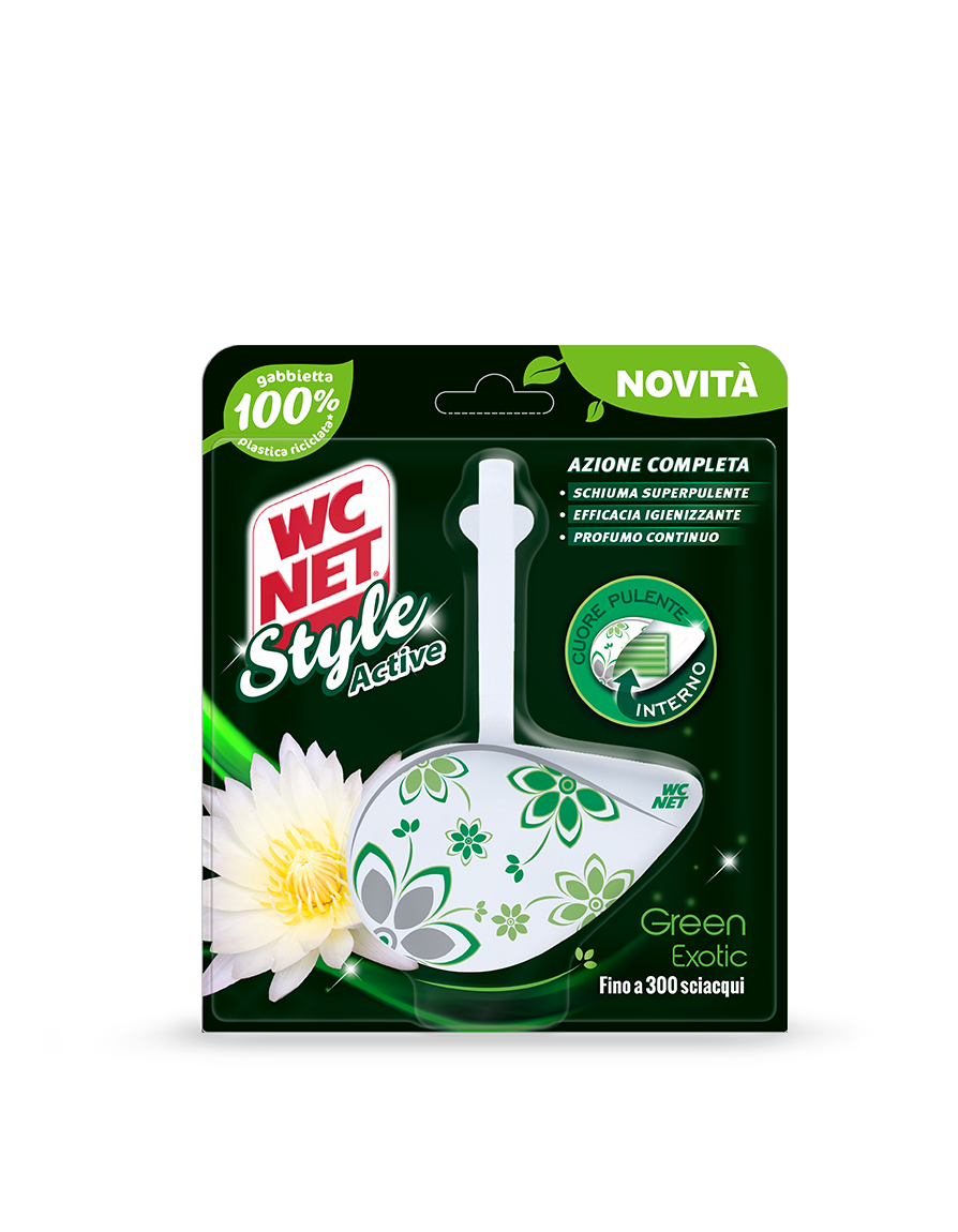 WC NET STYLE ACTIVE Green Exotic