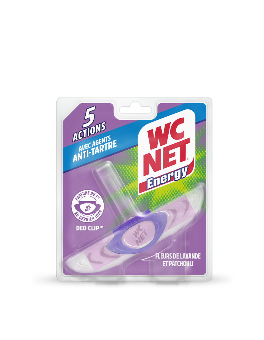WC NET ENERGY BLOC Fleurs de Lavande & Patchouli