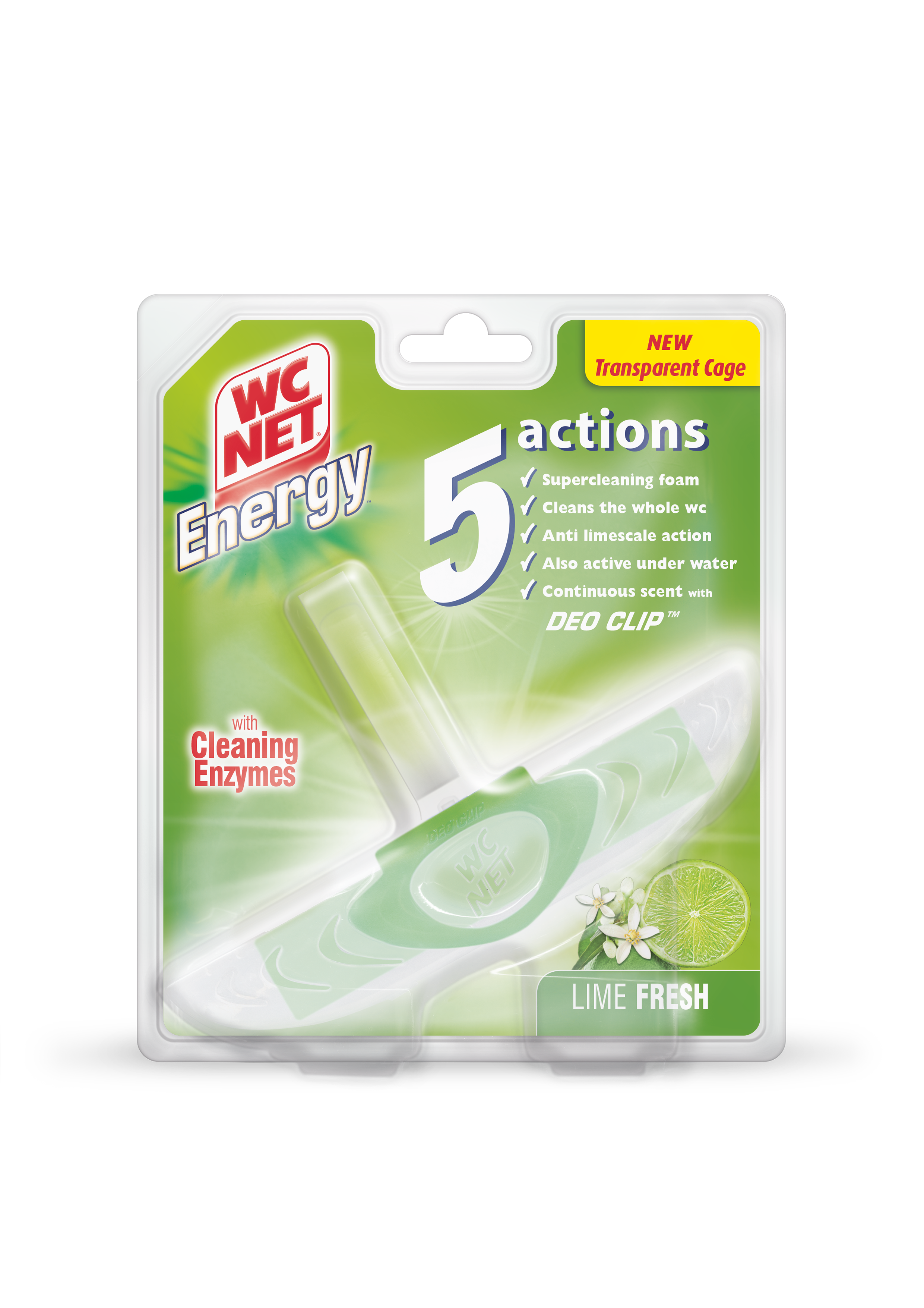 WC NET ENERGY – OBEŠANKE Lime Fresh