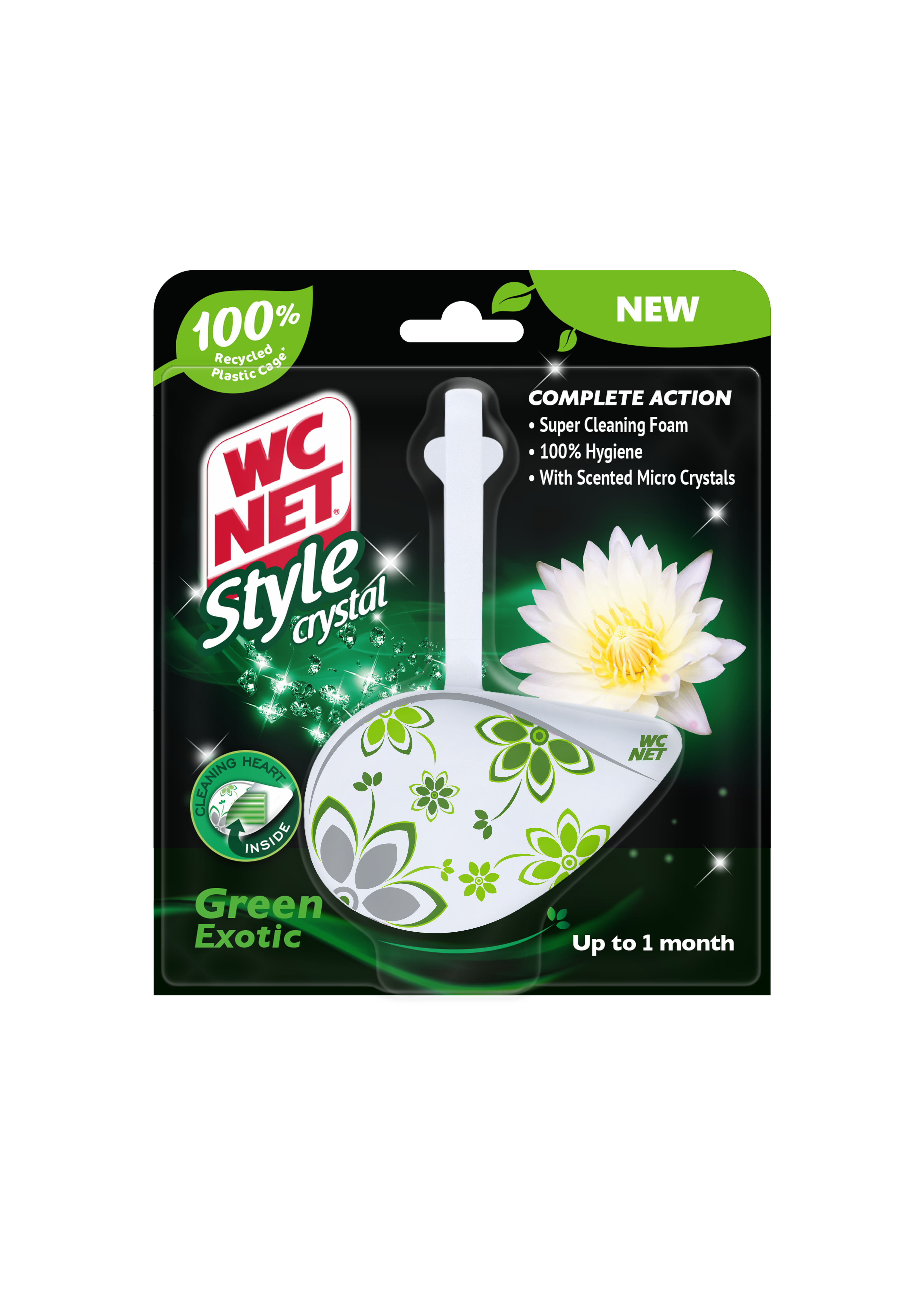 WC NET STYLE CRYSTAL Green Exotic
