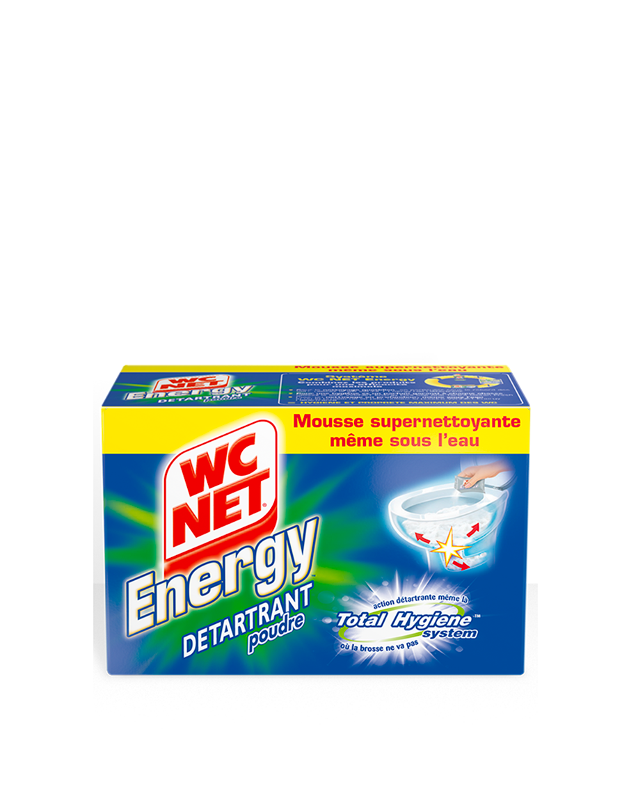 WC NET ENERGY POUDRE Détartrante
