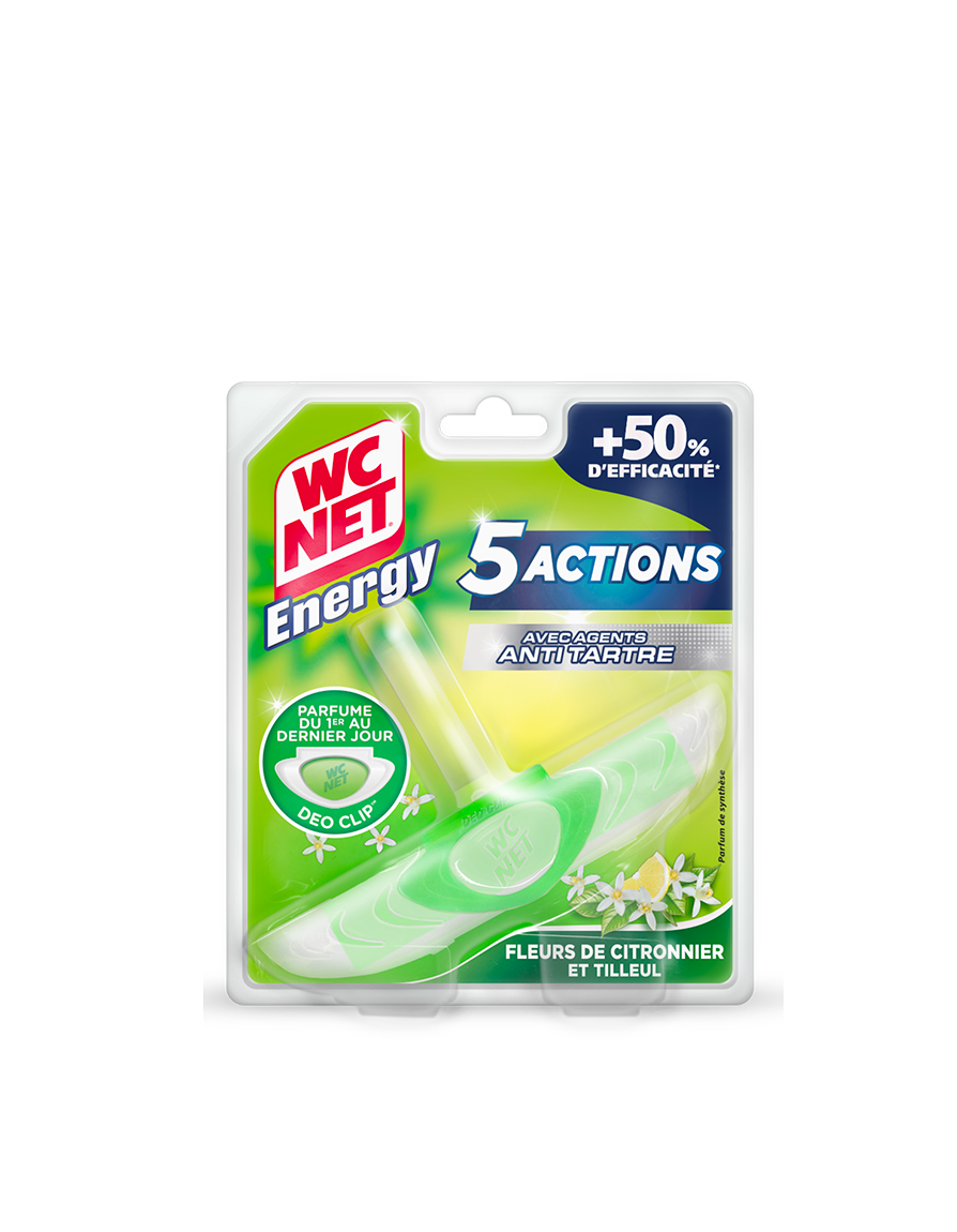 WC NET ENERGY BLOC Fleurs de Citronniers & Tilleul