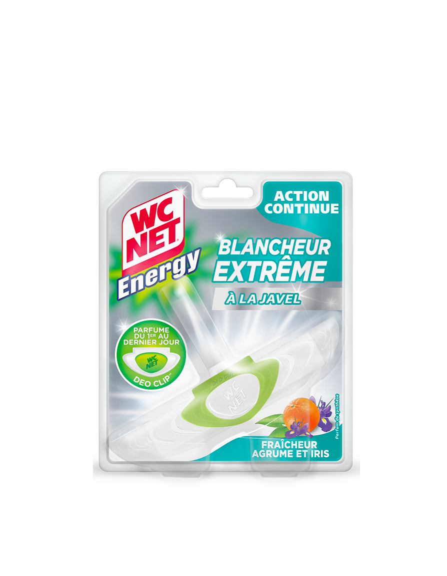 WC NET ENERGY BLOC Blancheur Extrême à la javel