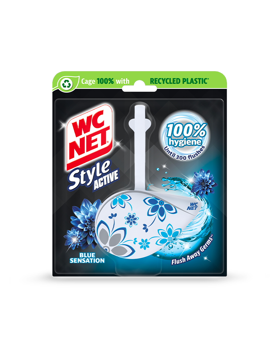 WC NET STYLE CRYSTAL – OBEŠANKE Blue Sensation