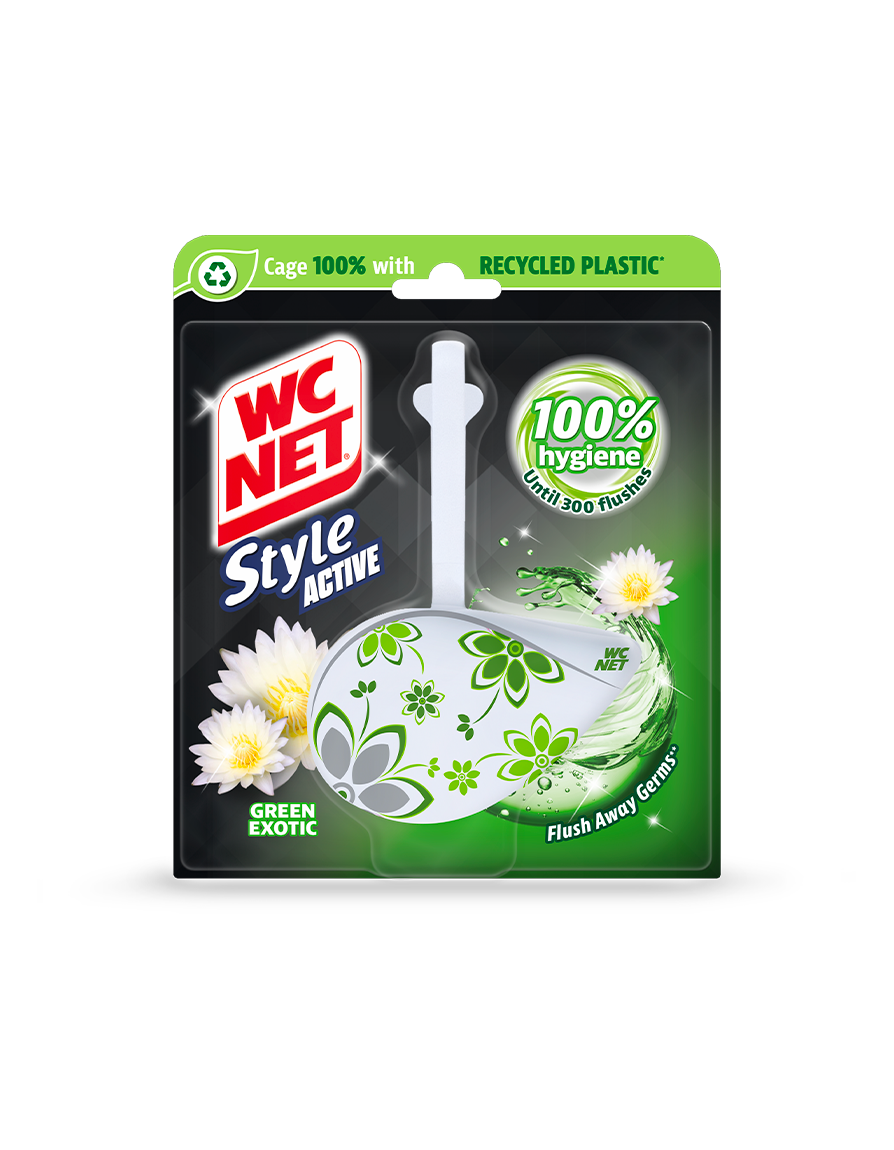 WC NET STYLE CRYSTAL – OBEŠANKE Green Exotic