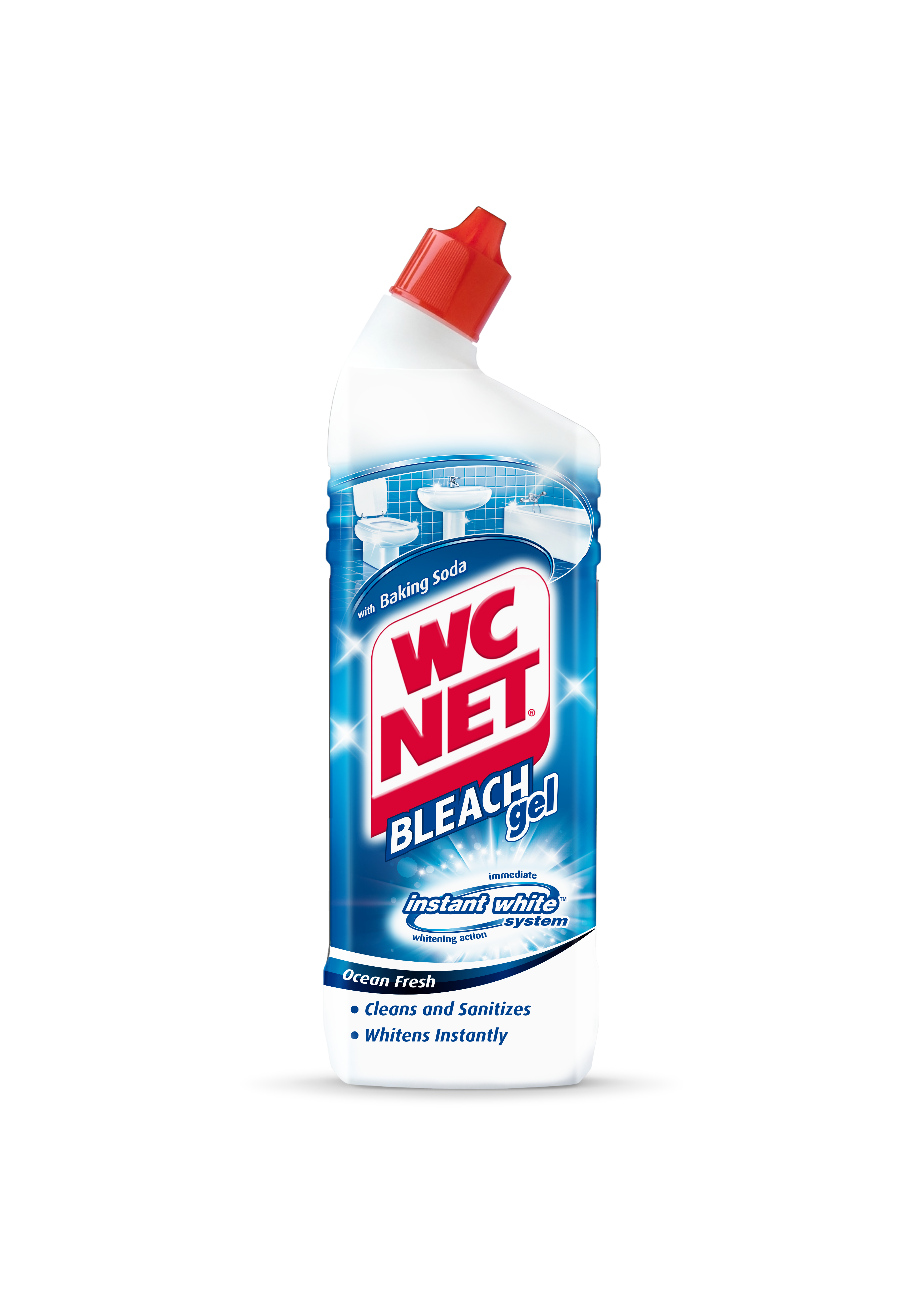 جل دبليو سي نت المبيض بعطر المحيط المنعش WC NET BLEACH GEL Ocean Fresh