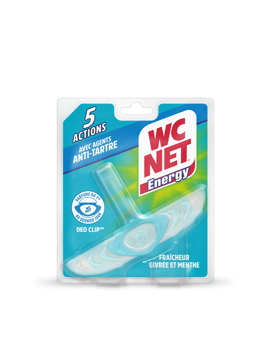 WC NET ENERGY BLOC Fraîcheur Givrée & Menthe