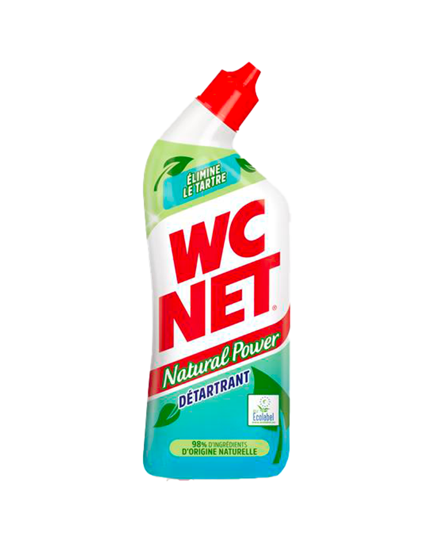 WC NET NATURAL POWER GEL Détartrant