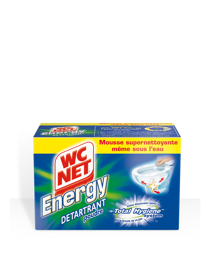 WC NET ENERGY POUDRE Détartrante